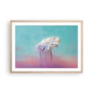 Een poster in een licht eiken lijst - De bloemenonderwereld - 70x50 cm