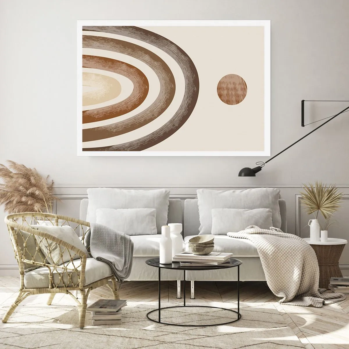 Poster - In een sterrenstelsel ver, ver weg - 100x70 cm