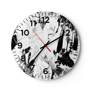 Wandklok - Klok - Herfst in cameralens - 40x40 cm