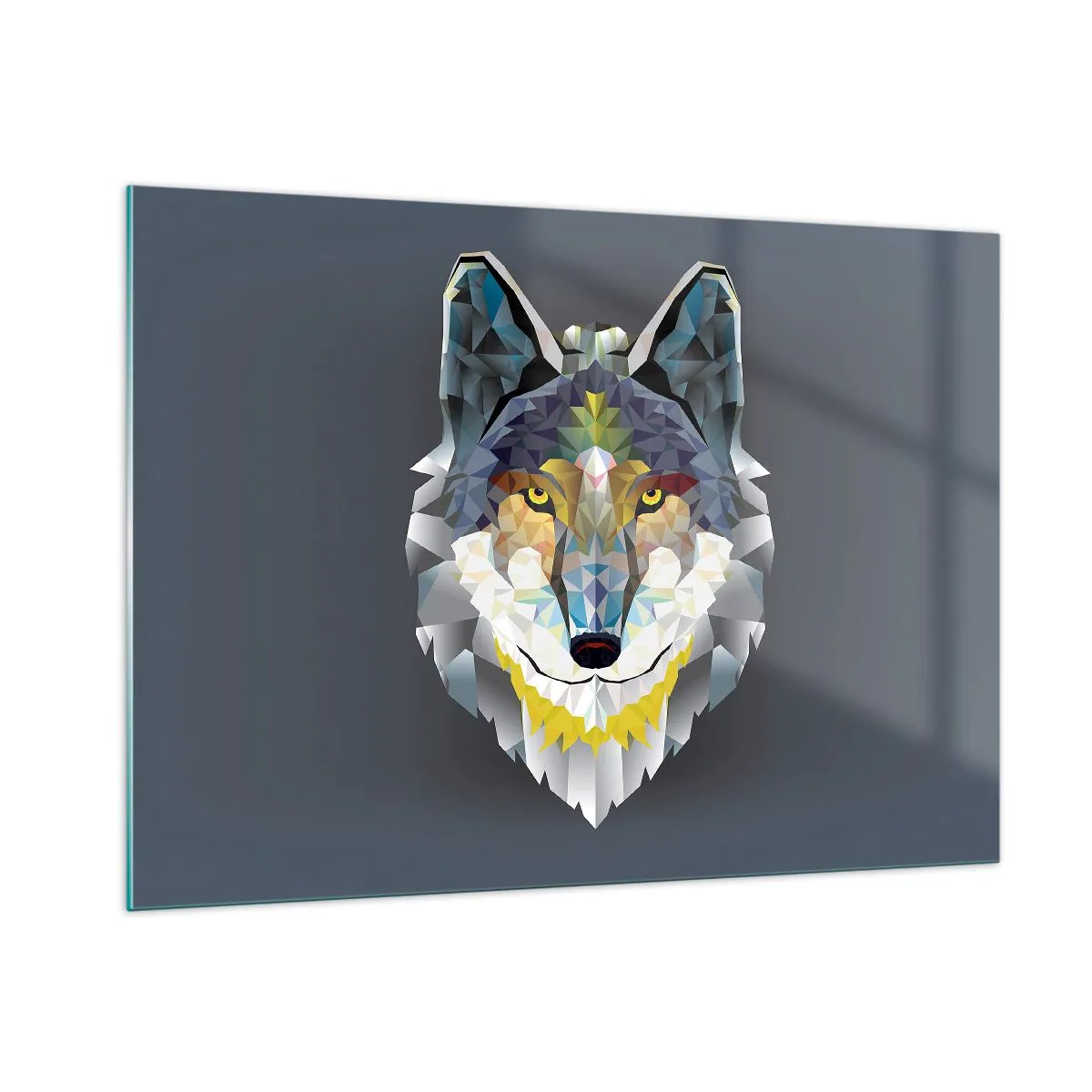 Schilderen op glas - Als we het over de duivel hebben - 100x70 cm