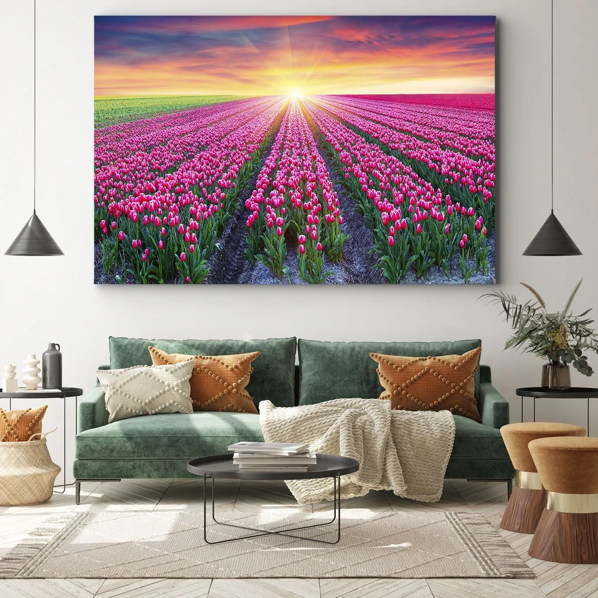 Schilderen op canvas - Beautyfarm - 120x80 cm