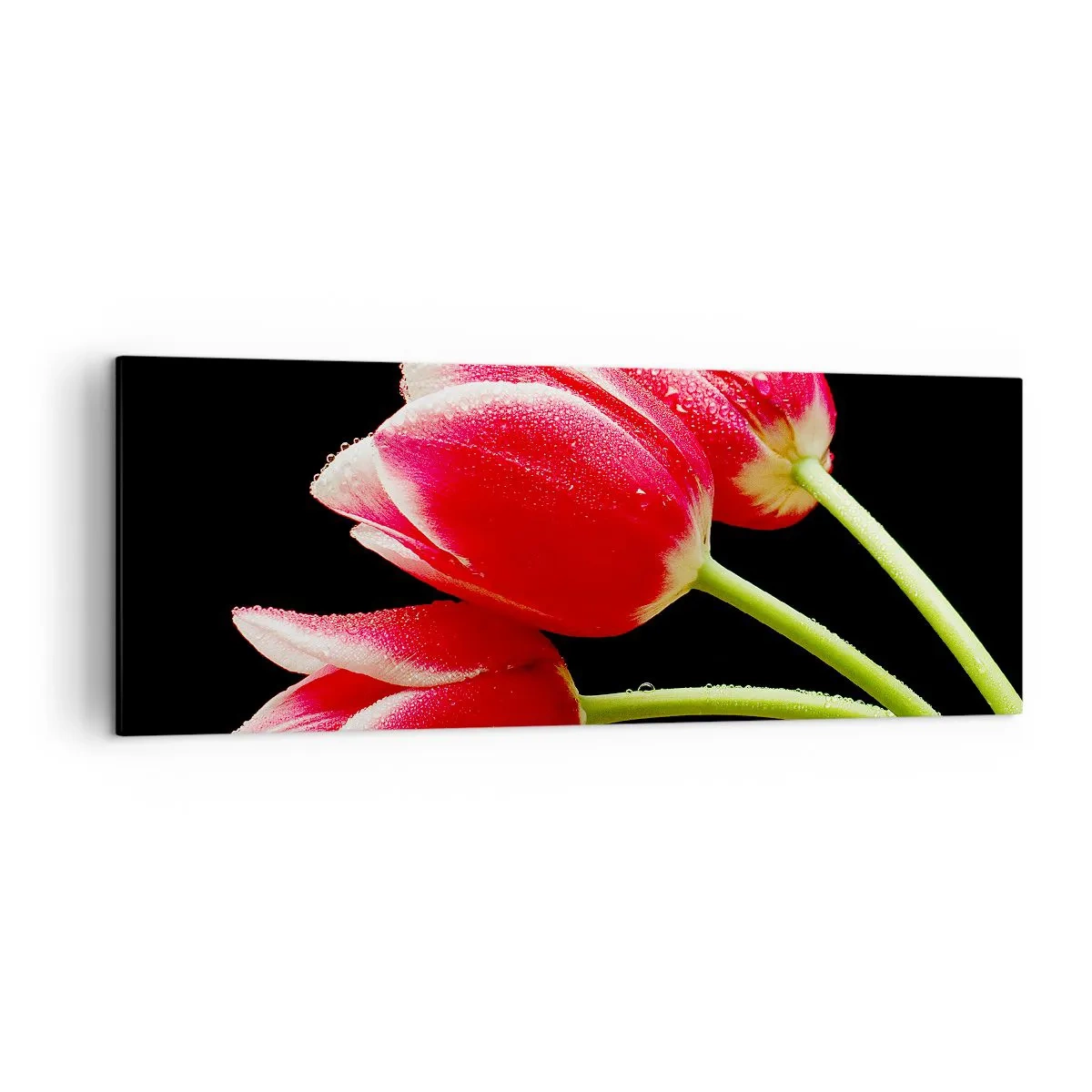 Schilderen op canvas - Een belofte van pure liefde - 140x50 cm