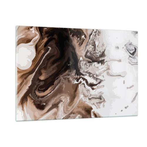 Schilderen op glas - Kleurcontrast - 120x80 cm