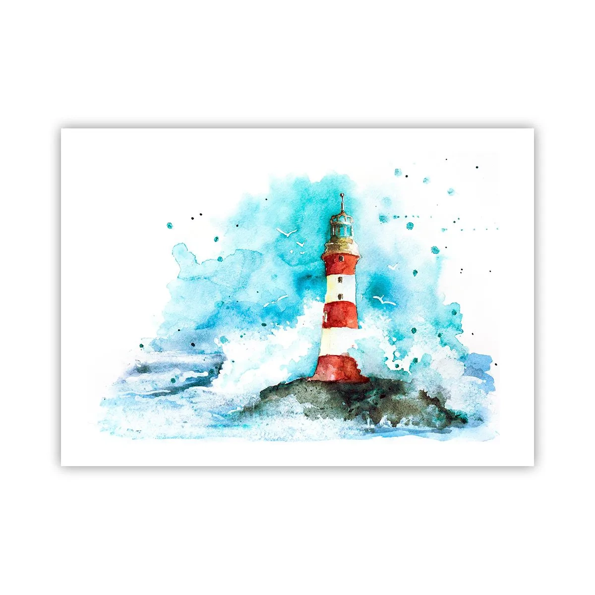 Poster - Eenheid van de elementen - 70x50 cm