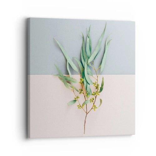 Schilderen op canvas - Subtiliteit in pastelkleuren - 30x30 cm