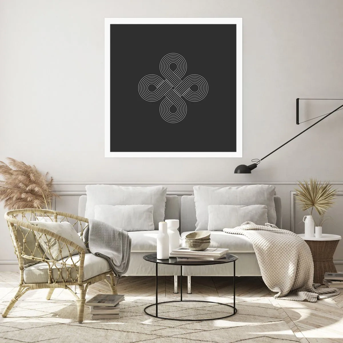 Poster - In de Keltische geest - 30x30 cm