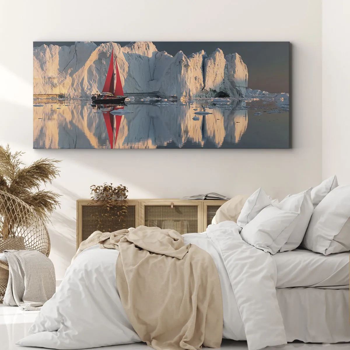 Schilderen op canvas - Aan de rand van de wereld - 120x50 cm