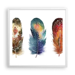 Poster in een witte lijst - Rituelen, ceremonies, geheimen - 60x60 cm