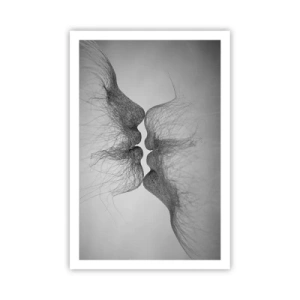 Poster - Kus van de wind - 61x91 cm