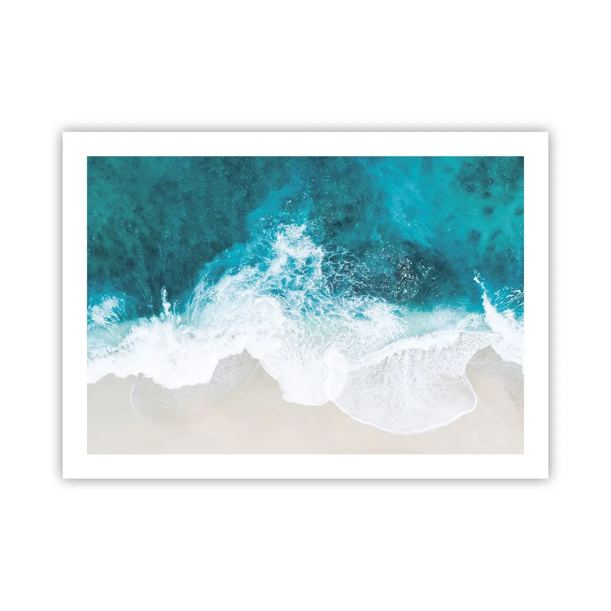 Poster - Natuurlijke streling - 70x50 cm