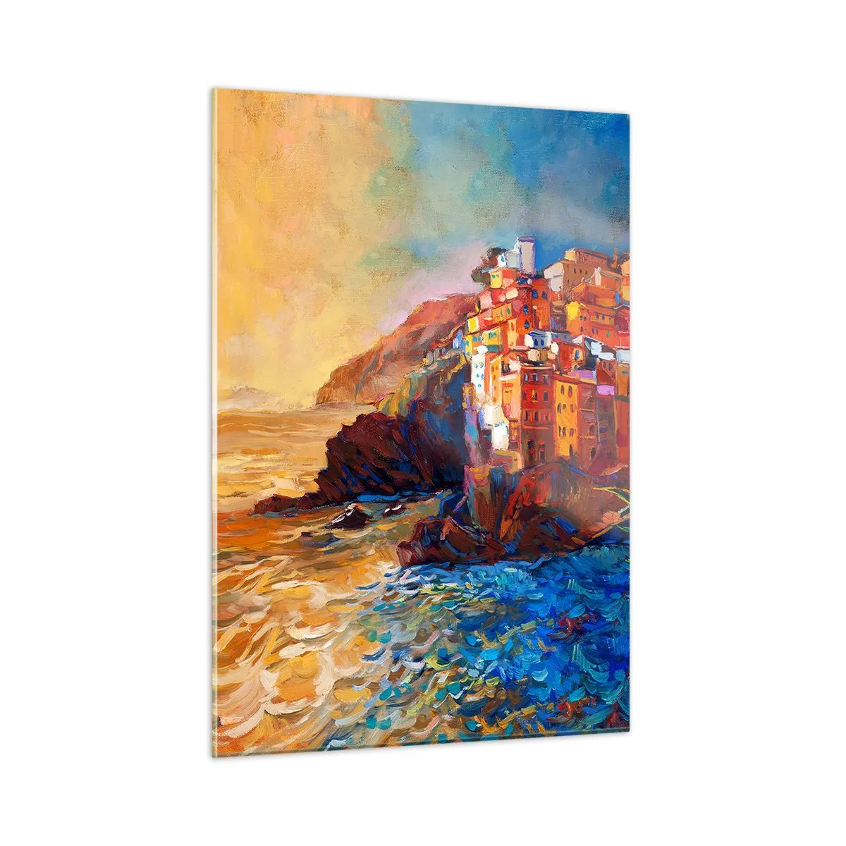 Schilderen op glas - Italiaanse sfeer - 50x70 cm
