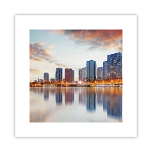 Poster - De monumentale rust van Parijs - 30x30 cm