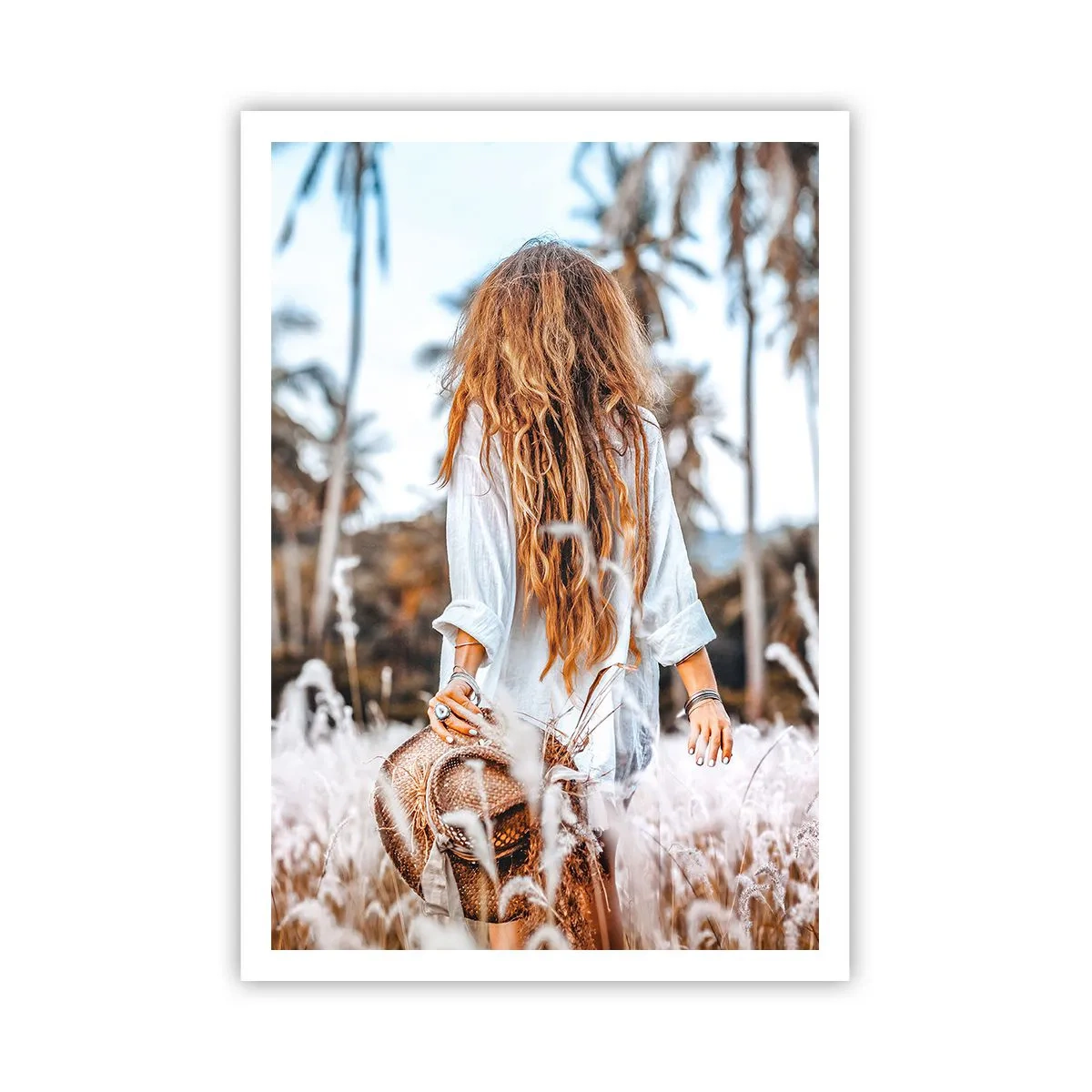 Poster - Geboren uit graspluis - 70x100 cm