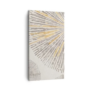 Schilderen op canvas - De schoonheid van de straal - 45x80 cm