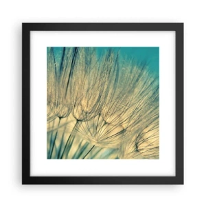 Poster in een zwarte lijst - In afwachting van de wind - 30x30 cm