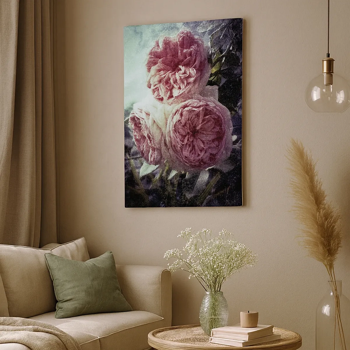 Schilderen op canvas - In een romantische sfeer - 50x70 cm