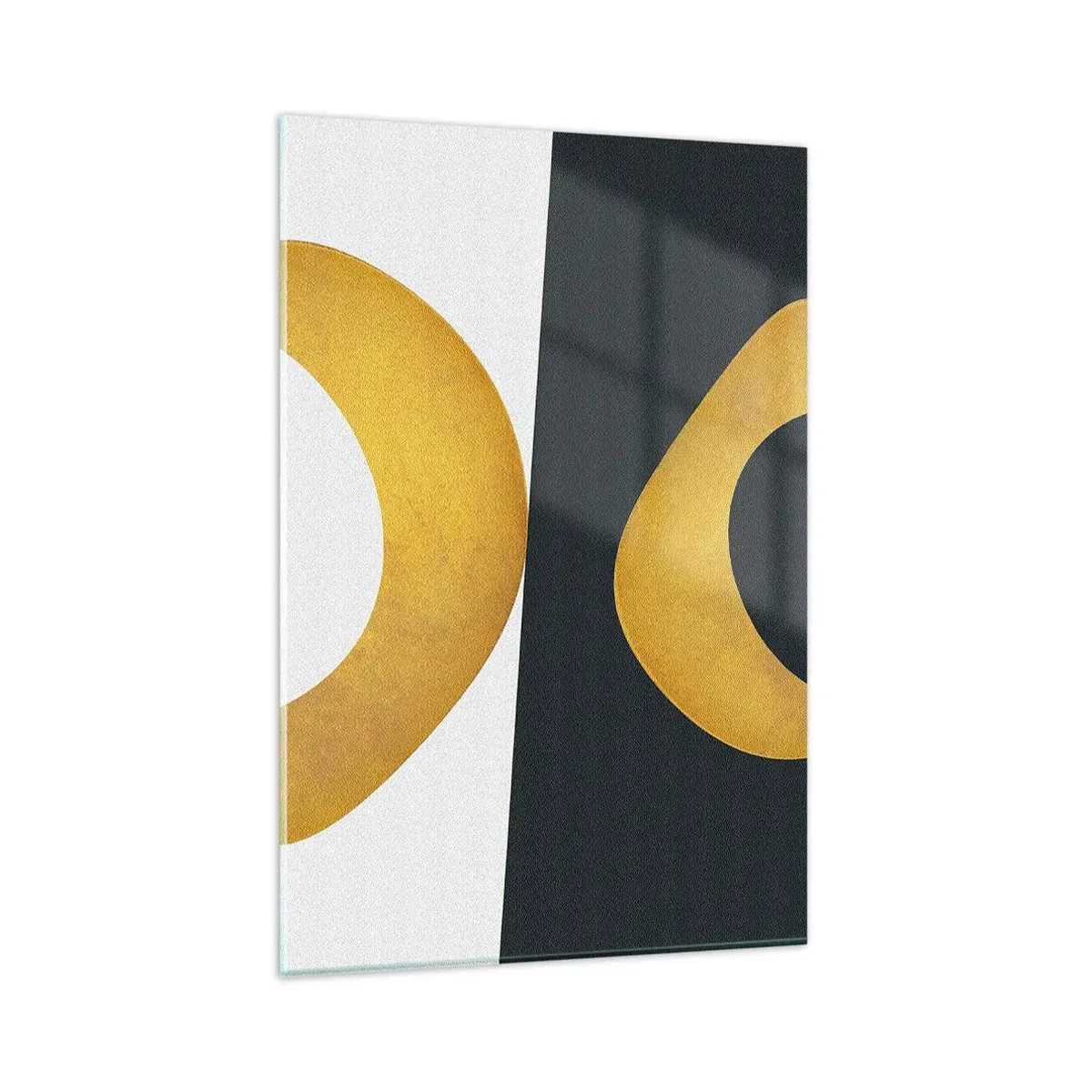 Schilderen op glas - Ten eerste: goud - 80x120 cm