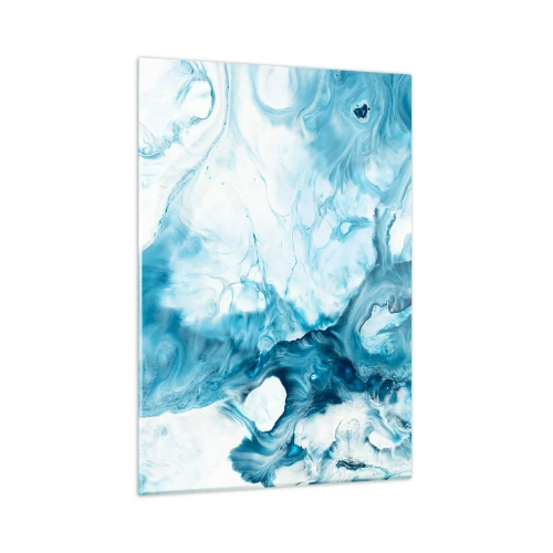 Schilderen op glas - Blauw Concert - 50x70 cm