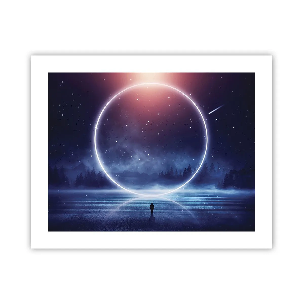 Poster - Ze zijn er al... - 50x40 cm