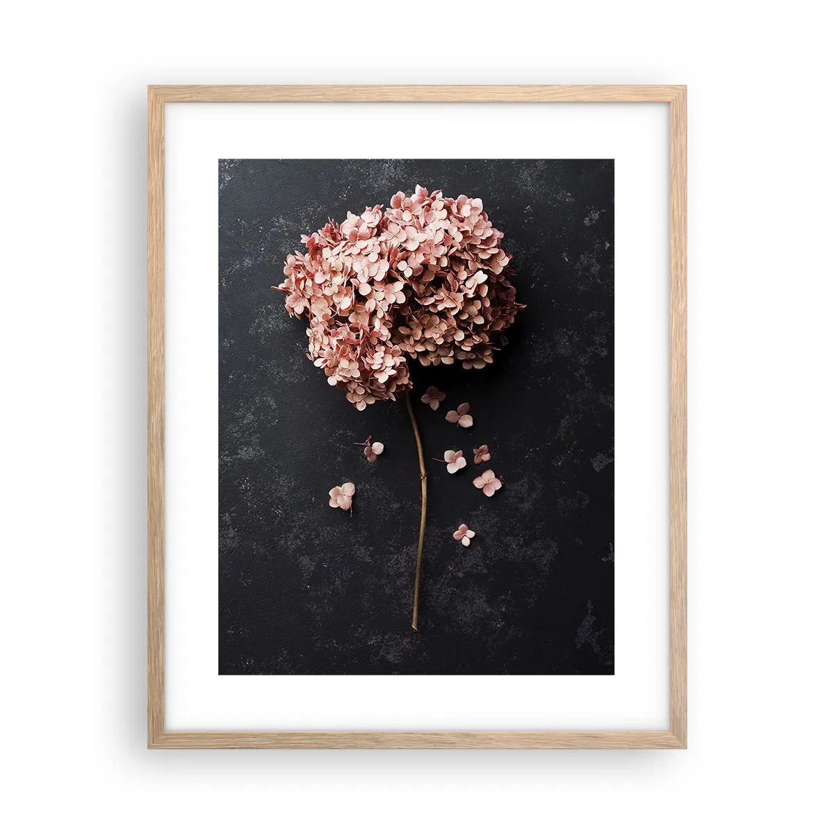 Een poster in een licht eiken lijst - Een echt romantisch teken - 40x50 cm