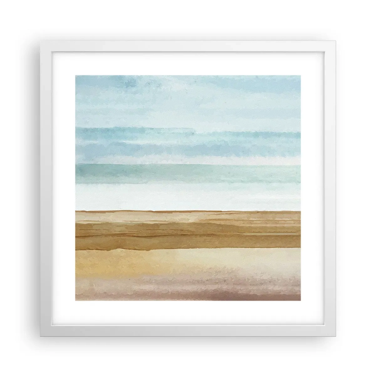 Poster in een witte lijst - Troost - 40x40 cm