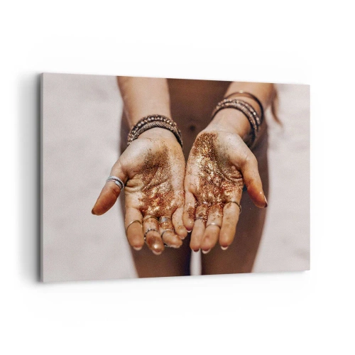 Schilderen op canvas - Een cadeau voor jou - 120x80 cm