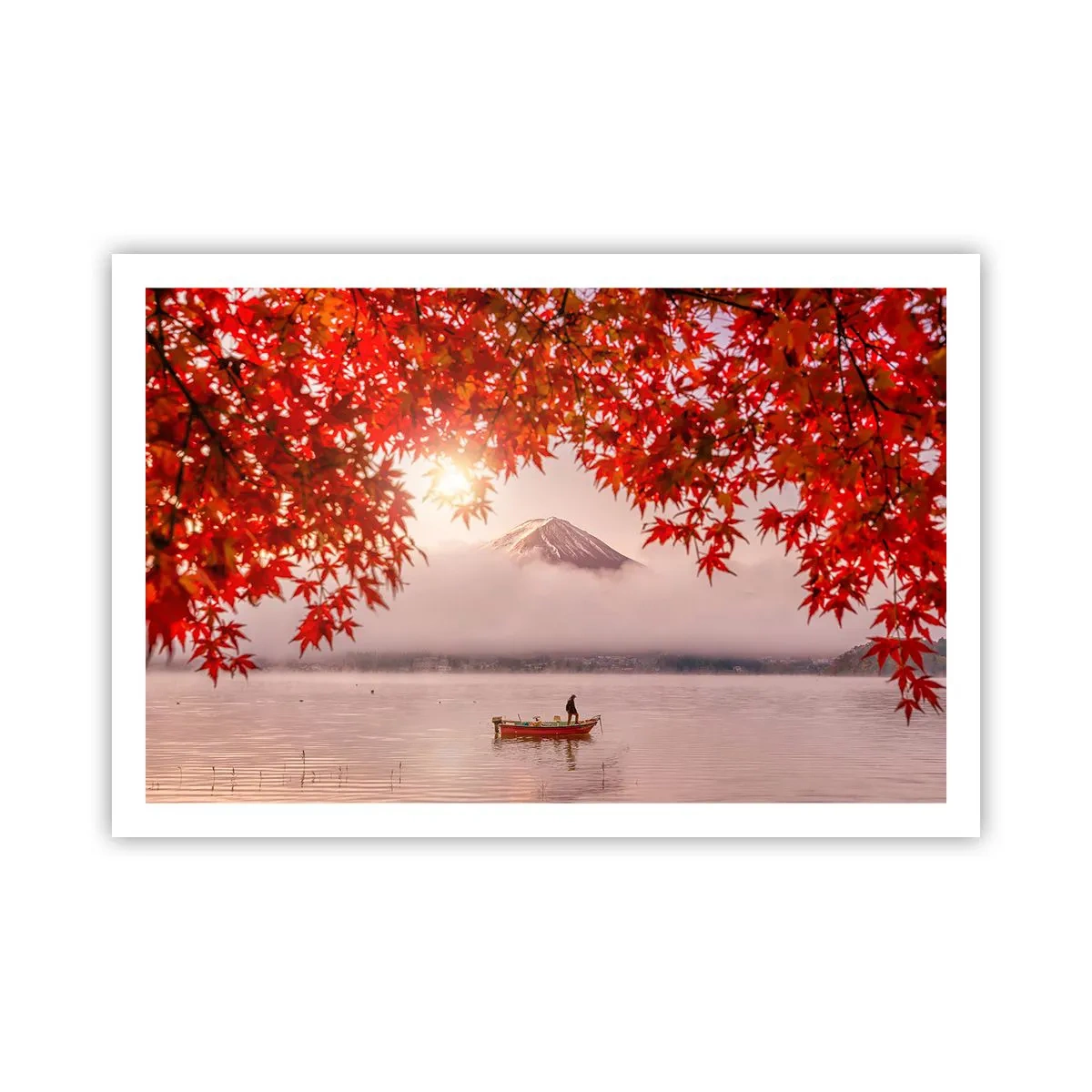 Poster - In het Japanse klimaat - 91x61 cm