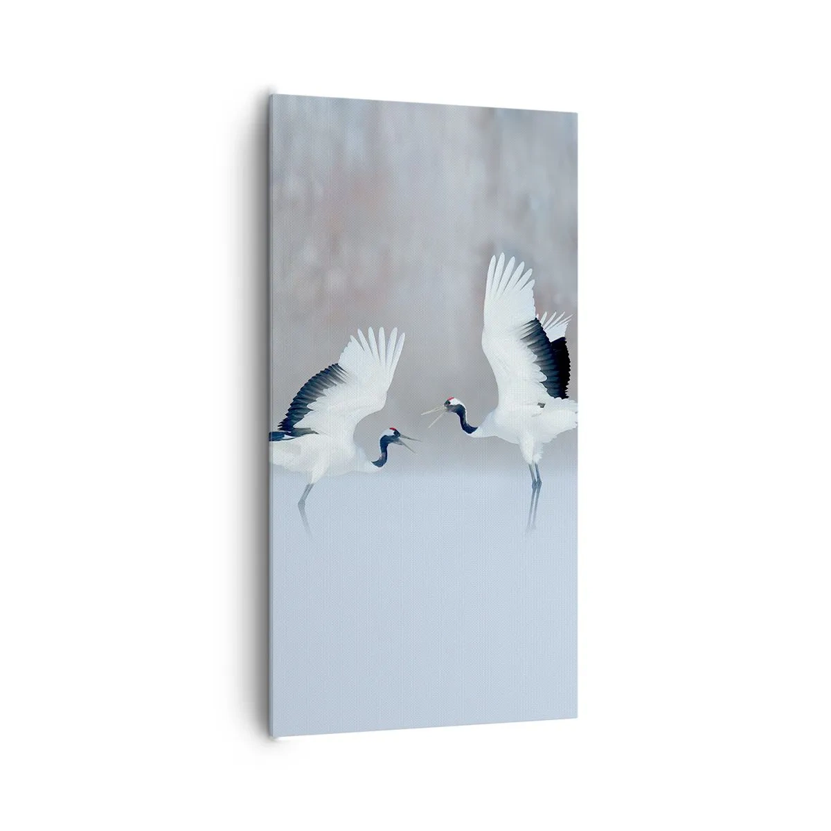 Schilderen op canvas - Dans in de mist - 65x120 cm