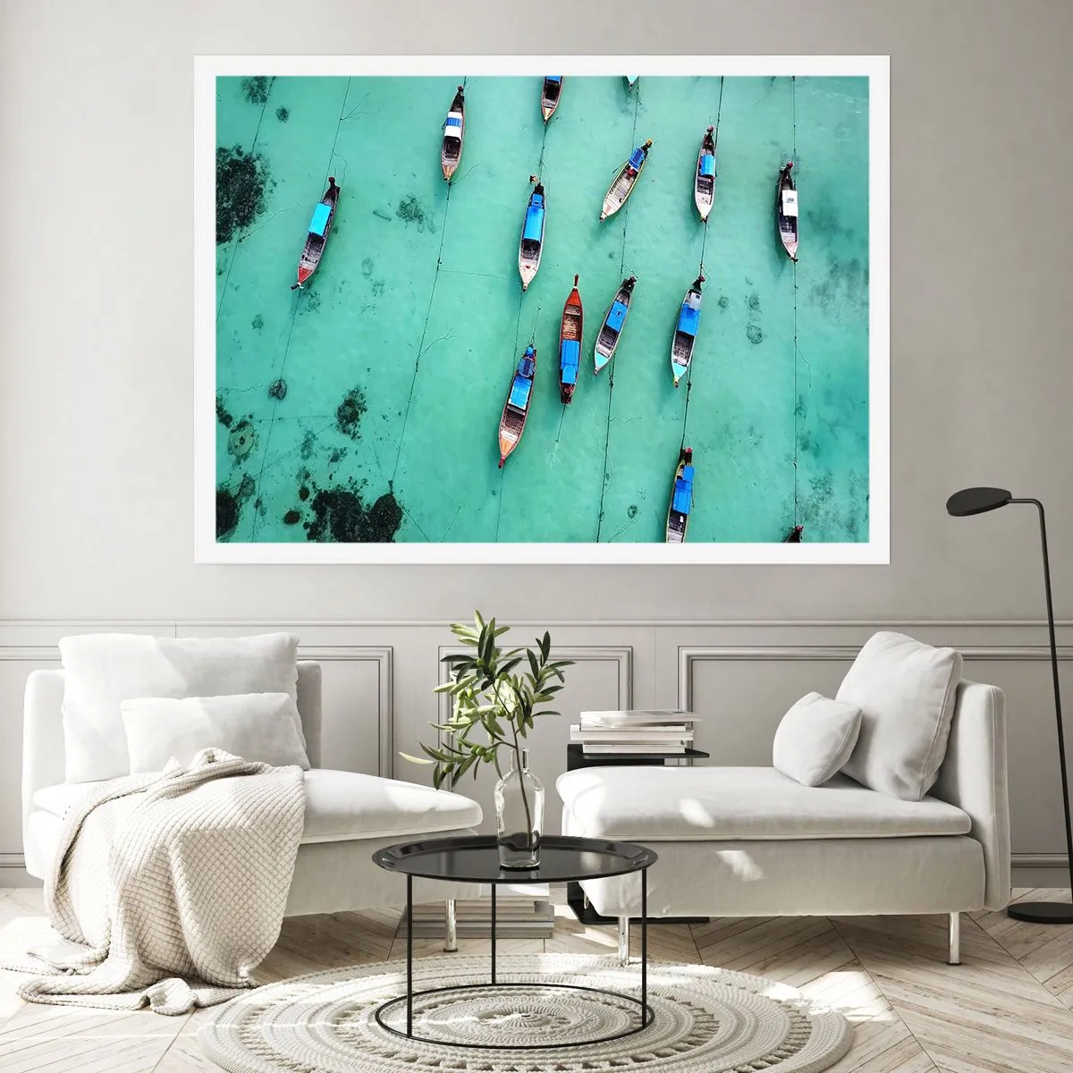 Poster - In blijde verwachting - 100x70 cm