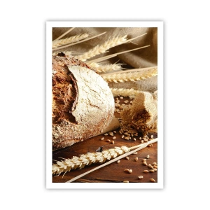 Poster - Smakelijk, geurig, knapperig - 70x100 cm