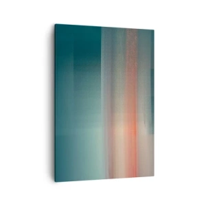 Schilderen op canvas - Abstractie: golven van licht - 50x70 cm