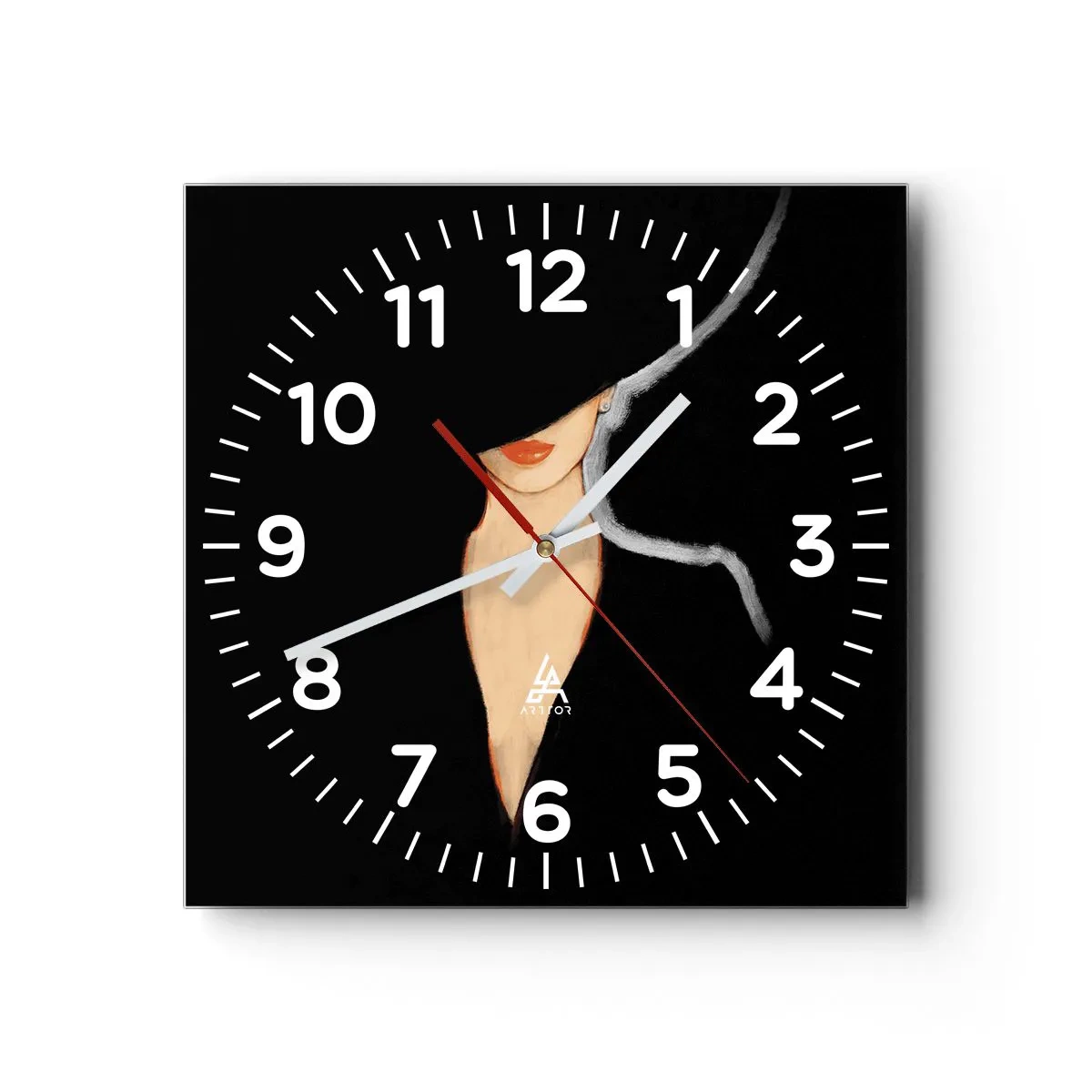 Wandklok - Klok - Elegantie en stijl - 30x30 cm