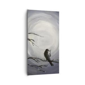 Schilderen op canvas - De sleutel tot het mysterie van de nacht - 65x120 cm