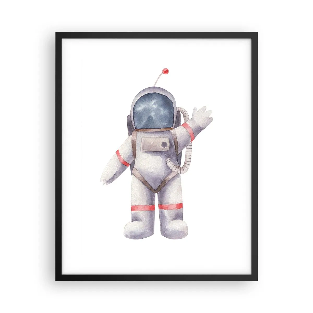 Poster in een zwarte lijst - Tot ziens! - 40x50 cm