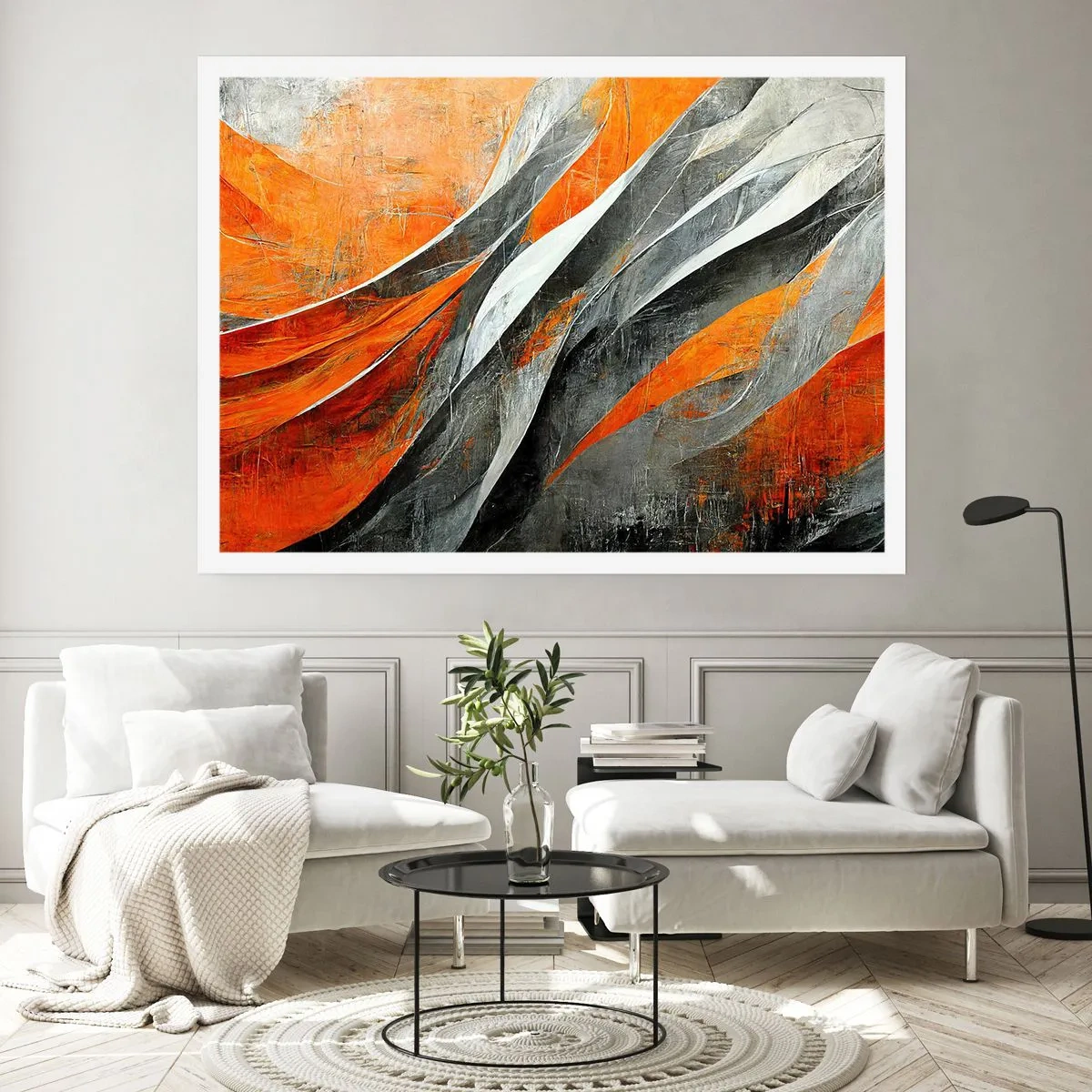 Poster - Hitte en koude - 50x40 cm