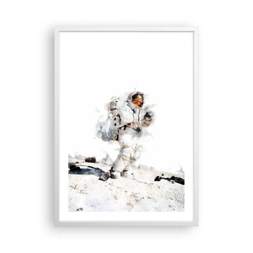 Poster in een witte lijst - Gezant van de Aarde - 50x70 cm