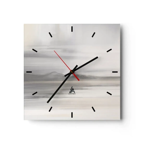 Wandklok - Klok - Afstand in reflectie - 30x30 cm