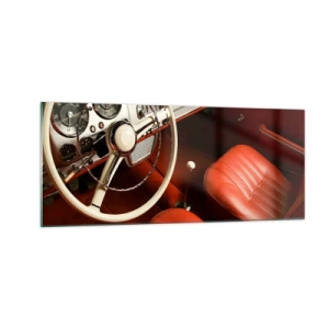 Schilderen op glas - Vintage luxe - 100x40 cm
