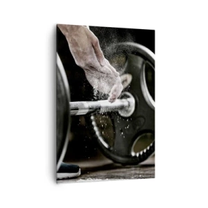 Schilderen op canvas - Uitdaging aanvaard! - 70x100 cm