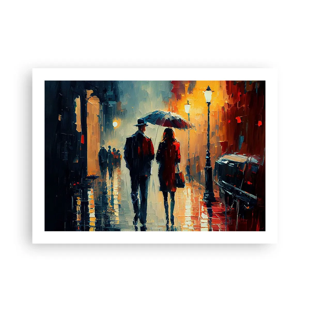 Poster - Stedelijk love strory - 70x50 cm