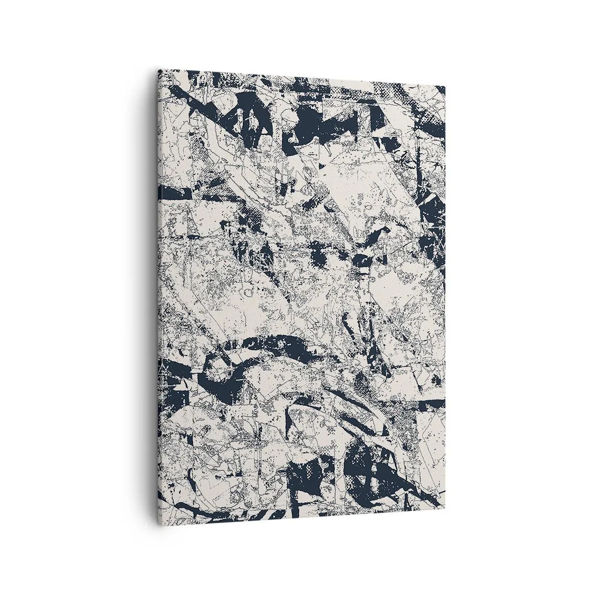 Schilderen op canvas - Interpenetratie van tegenstellingen - 50x70 cm