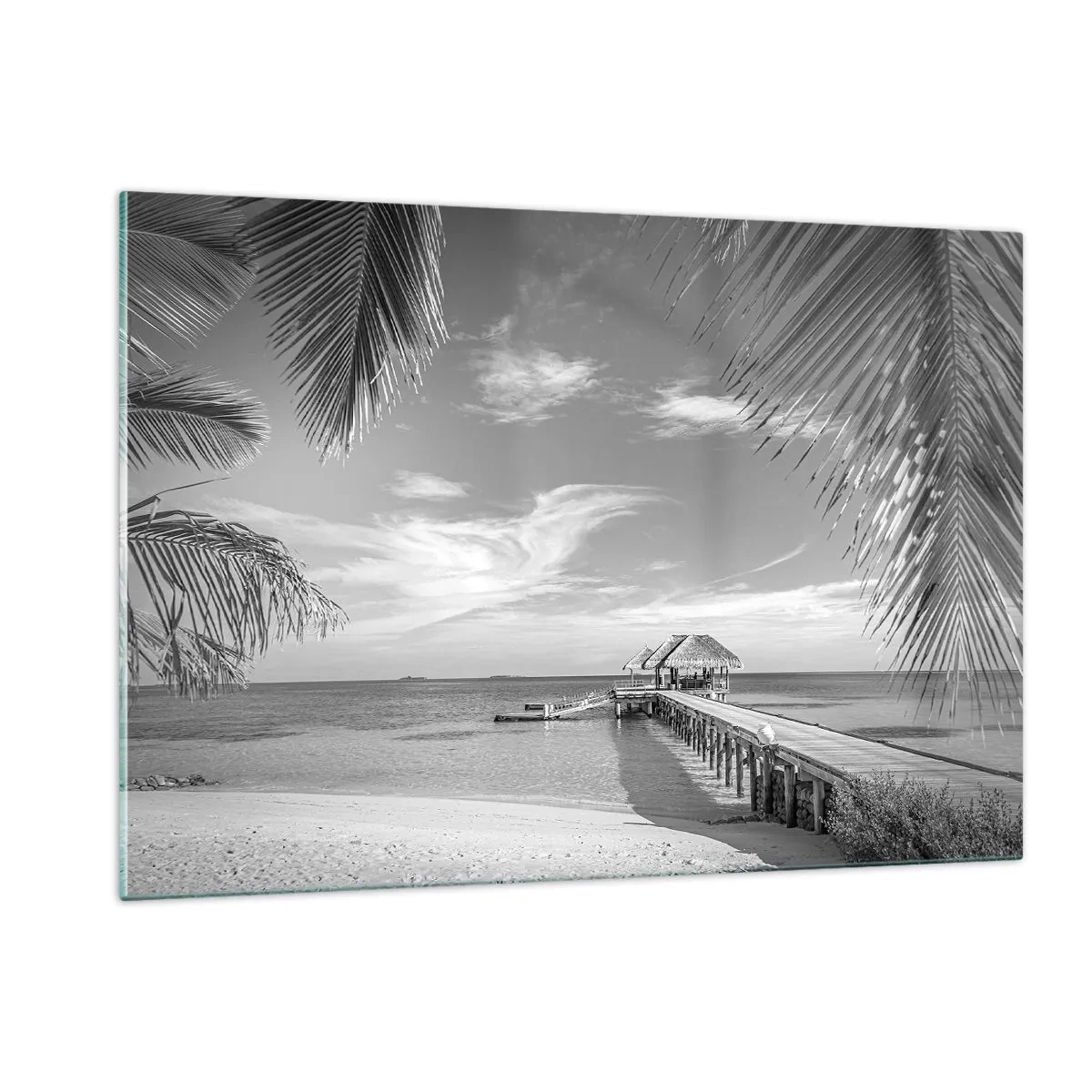 Schilderen op glas - Herinnering of droom? - 120x80 cm