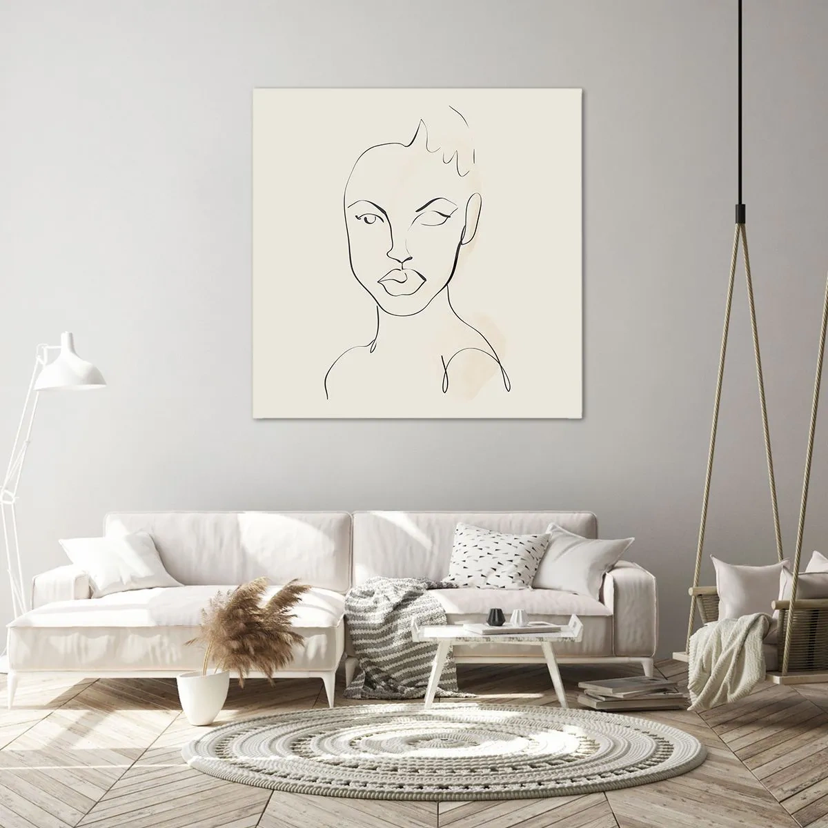 Schilderen op canvas - Een overzicht van sensualiteit - 40x40 cm