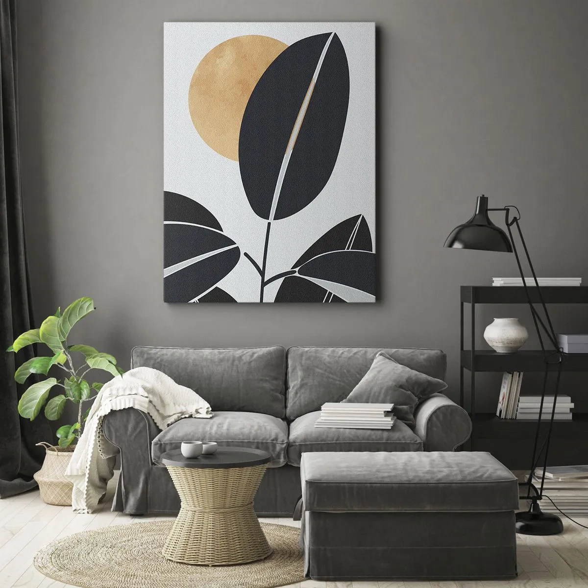 Schilderen op canvas - Hete zomerdag - 50x70 cm