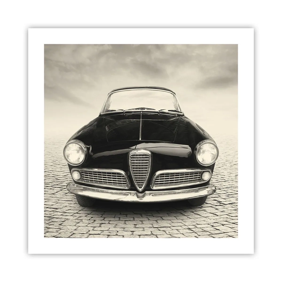 Poster - Je moet gewoon van me houden - 50x50 cm