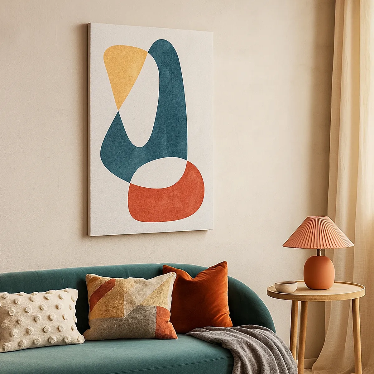 Schilderen op canvas - Invloeden en metamorfoses - 50x70 cm