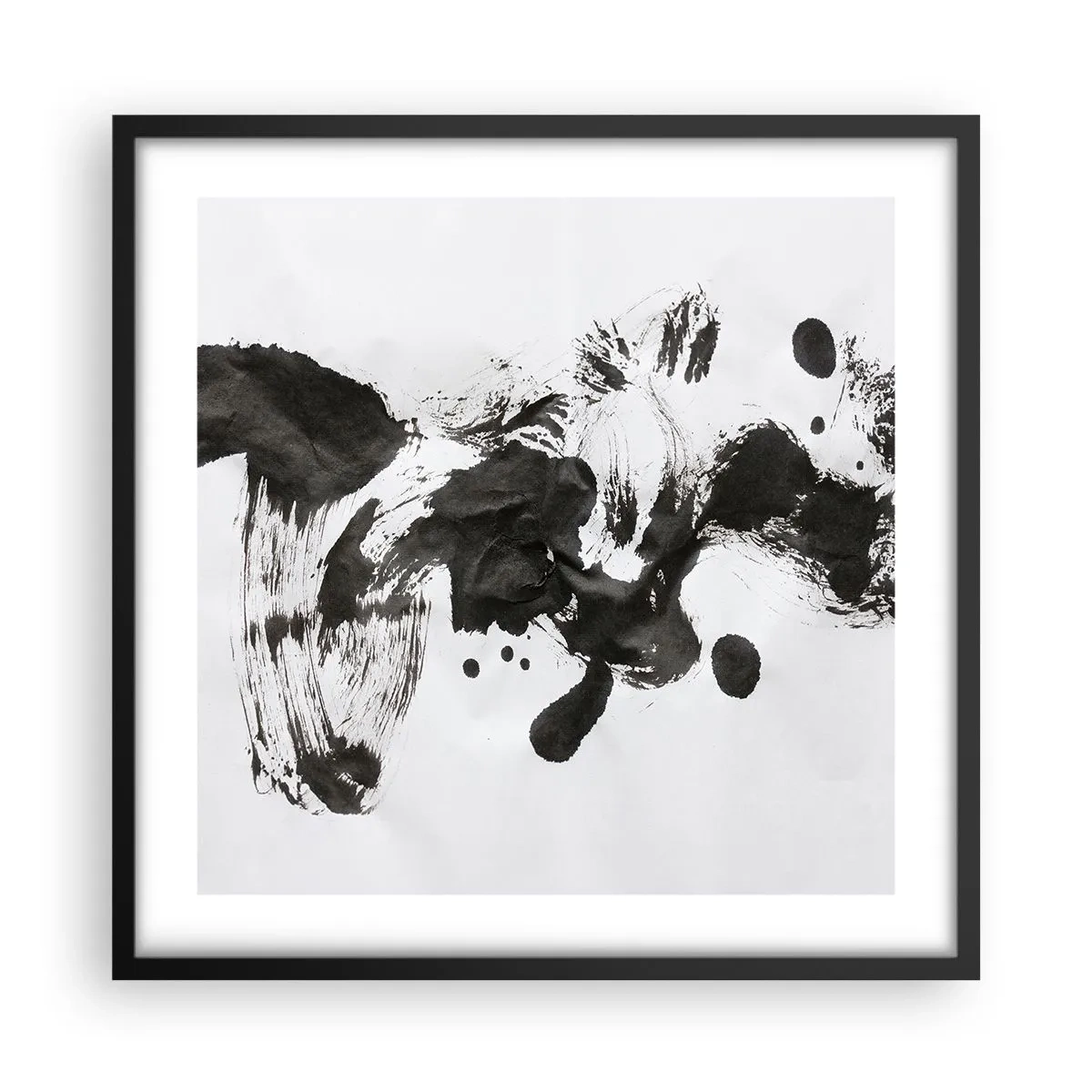 Poster in een zwarte lijst - Is er een methode voor de waanzin? - 50x50 cm