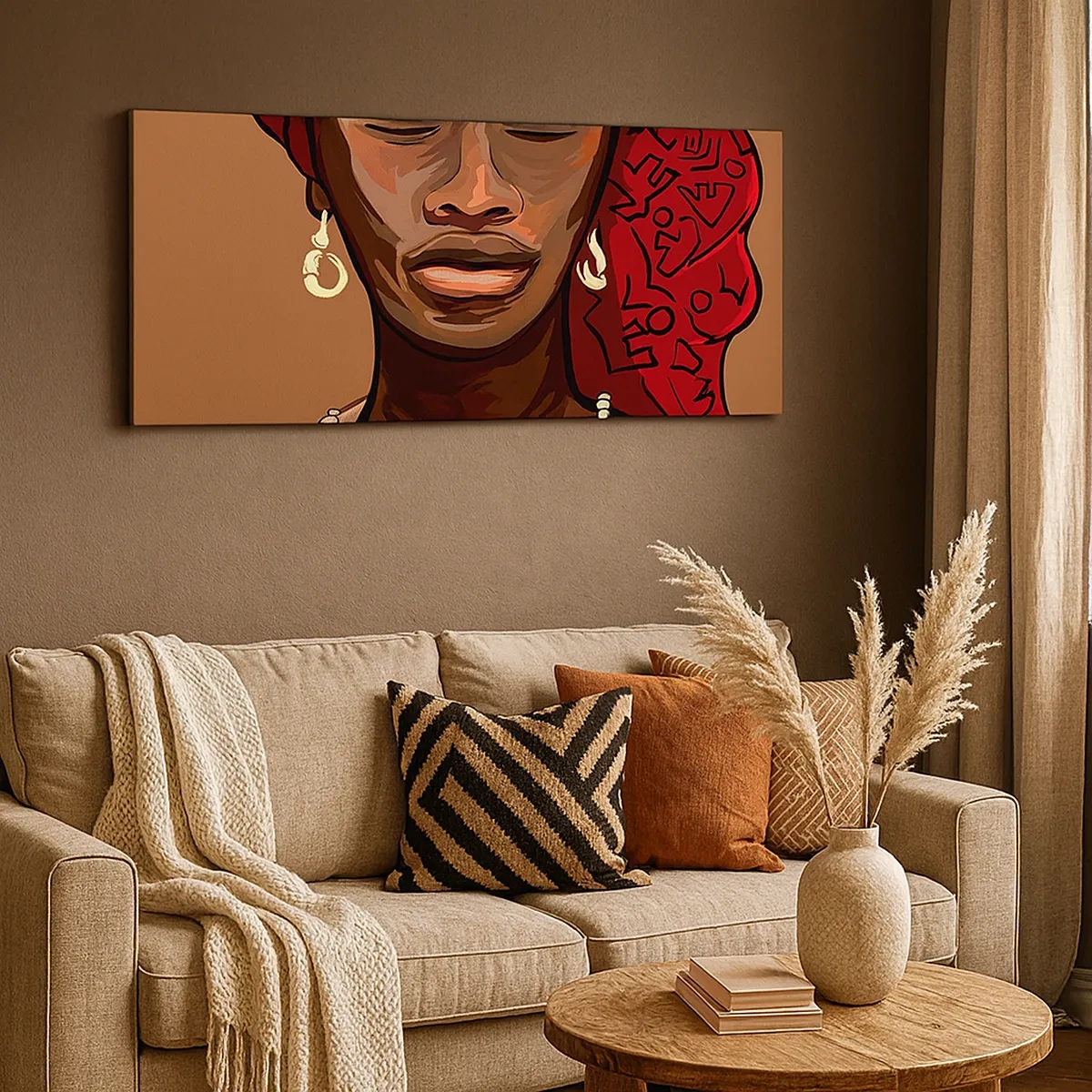 Schilderen op canvas - Ebbenhouten Venus - 30x30 cm