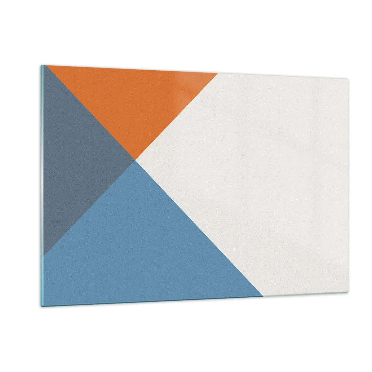 Schilderen op glas - In een hoekje… - 120x80 cm