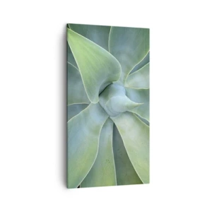 Schilderen op canvas - De geboorte van groen - 45x80 cm